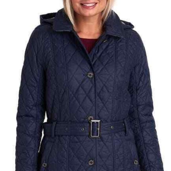 Barbour Evie Diamond Quilted Jacket 